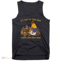 Let's Root For Each Other And Watch Each Other Grow Plant Lover Tank Top thumb 0