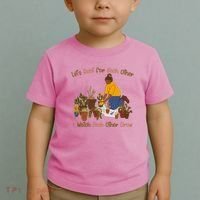 Let's Root For Each Other And Watch Each Other Grow Plant Lover Toddler T-Shirt thumb 2