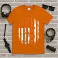 Leukemia Ribbon Fight American Flag Leukemia Awareness T-Shirt thumb 5