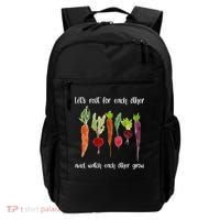 Let's Root For Each Other And Watch Each Other Grow Vegetables Backpack thumb 0