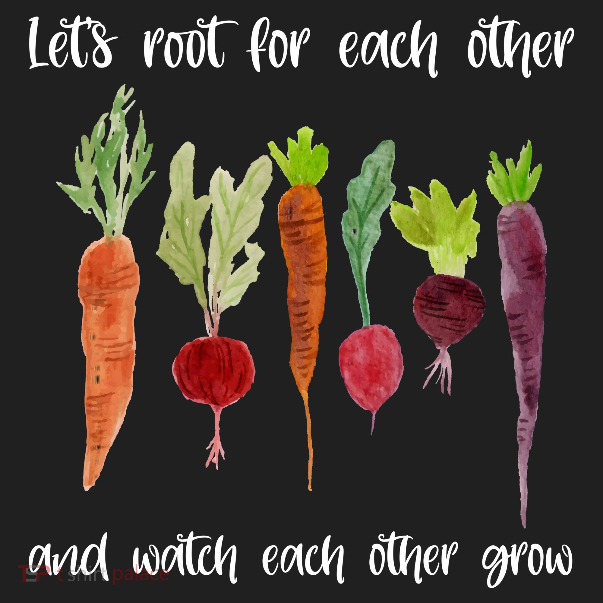 Let's Root For Each Other And Watch Each Other Grow Vegetables Beanie