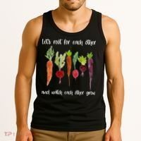 Let's Root For Each Other And Watch Each Other Grow Vegetables Tank Top thumb 3