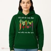 Let's Root For Each Other And Watch Each Other Grow Vegetables Hoodie thumb 5