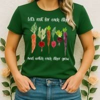 Let's Root For Each Other And Watch Each Other Grow Vegetables Women's T-Shirt thumb 2