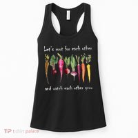 LetS Root For Each Other And Watch Each Other Grow Plants Women's Tank Top thumb 0