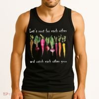 LetS Root For Each Other And Watch Each Other Grow Plants Tank Top thumb 3