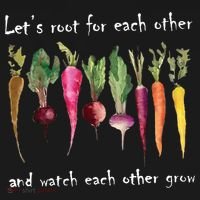 LetS Root For Each Other And Watch Each Other Grow Plants Tank Top thumb 6
