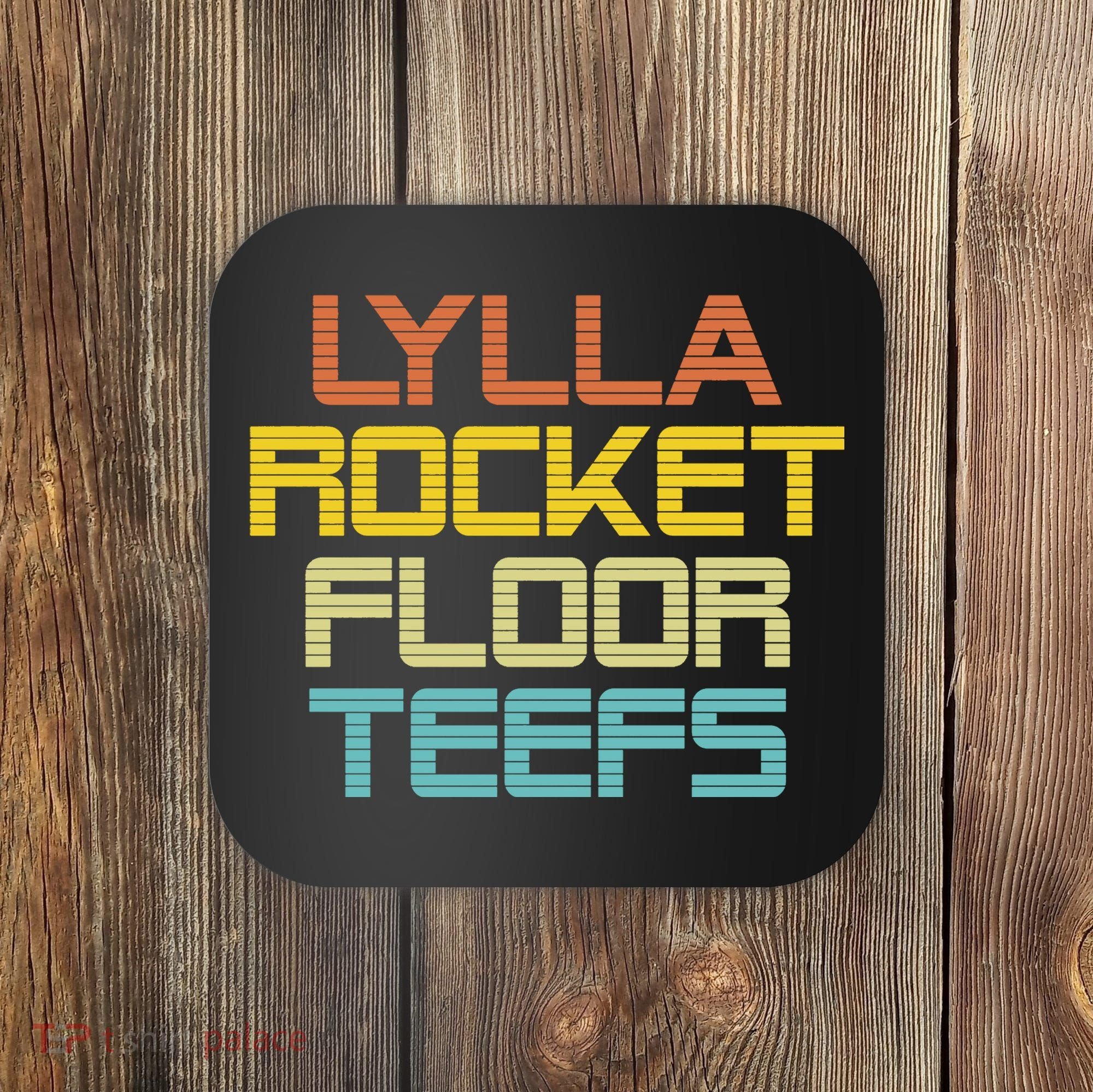 Lylla & Rocket & Floor & Teefs Coaster