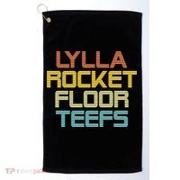 Lylla & Rocket & Floor & Teefs Golf Towel thumb 0
