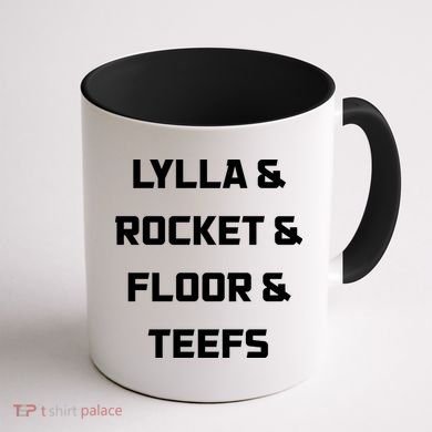 Lylla Rocket Floor And Teefs Coffee Mug back