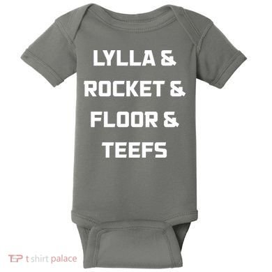 Lylla Rocket Floor And Teefs Baby Bodysuit
