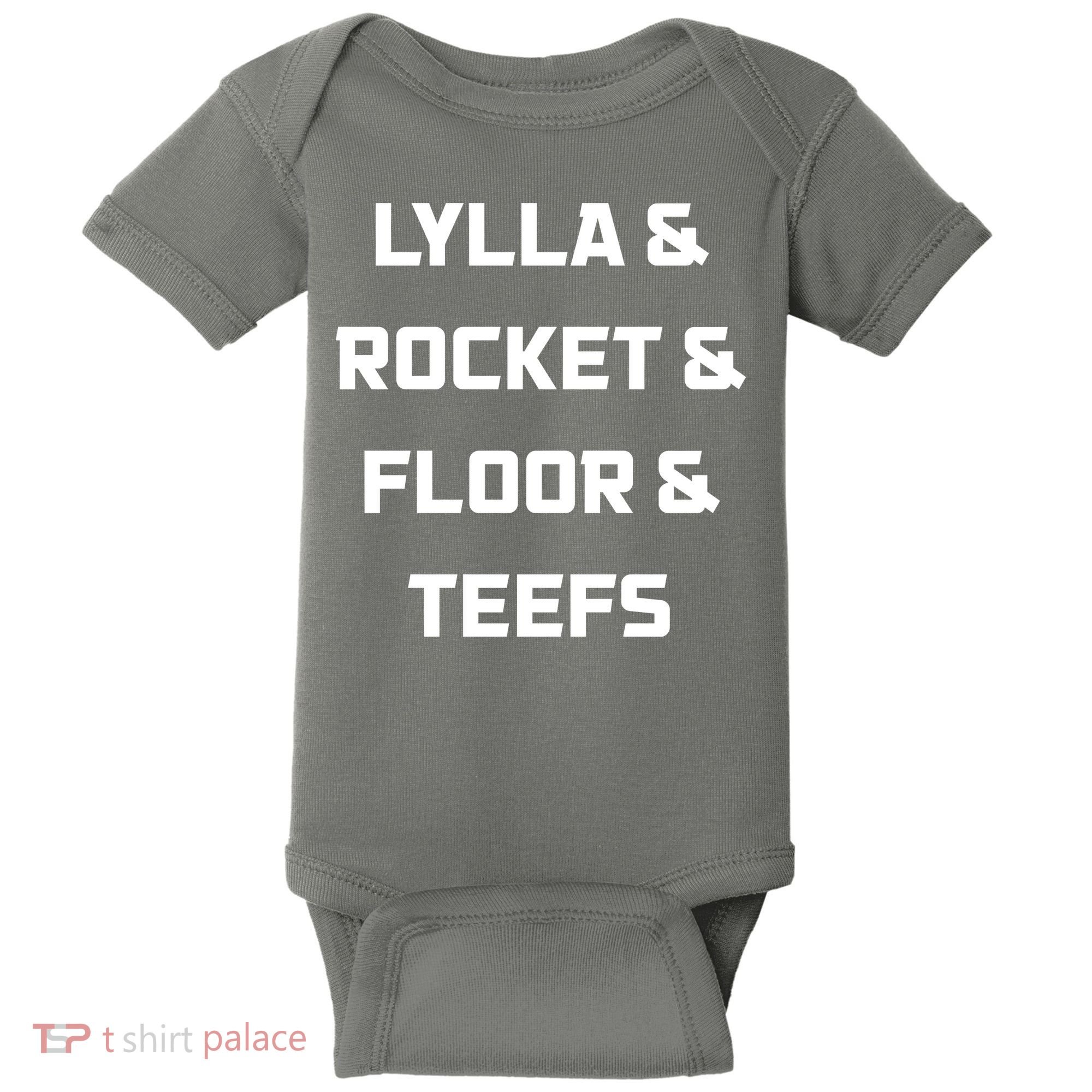 Lylla Rocket Floor And Teefs Baby Bodysuit