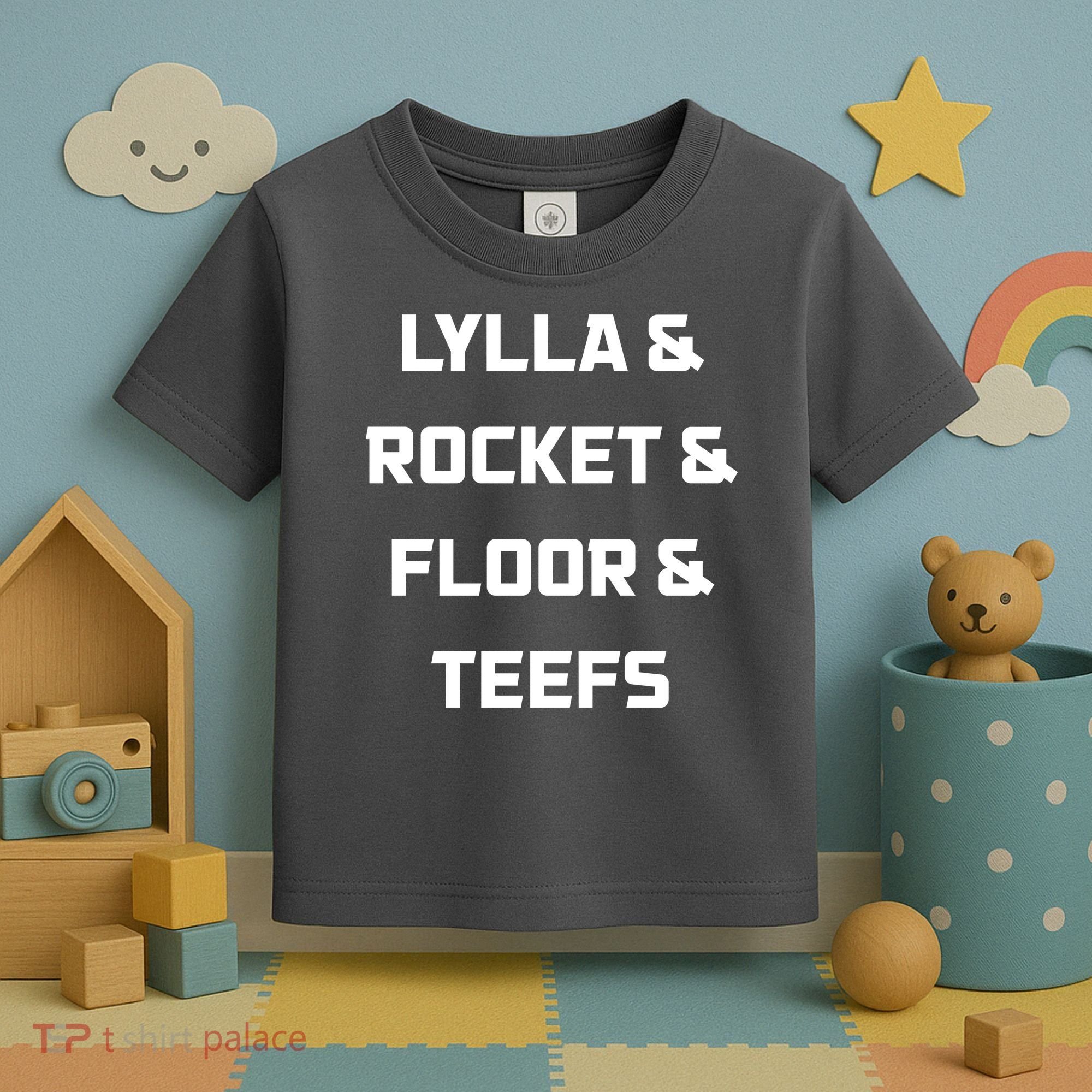 Lylla Rocket Floor And Teefs Toddler T-Shirt