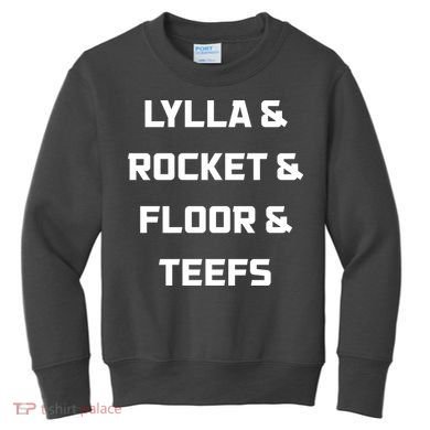 Lylla Rocket Floor And Teefs Kids Sweatshirt