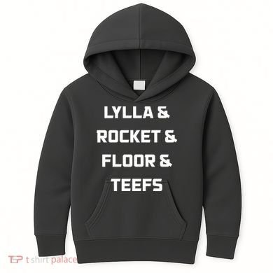 Lylla Rocket Floor And Teefs Kids Hoodie