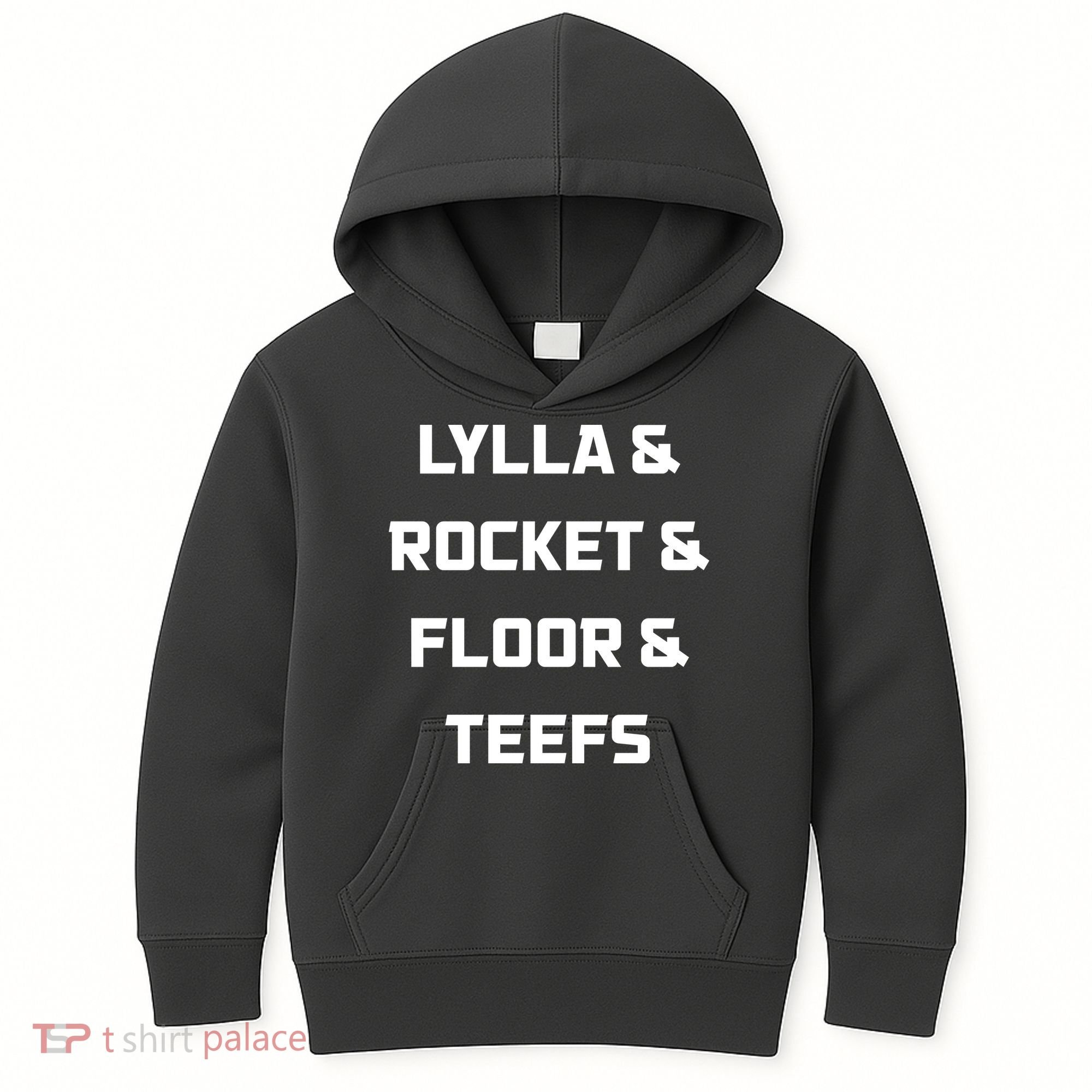 Lylla Rocket Floor And Teefs Kids Hoodie