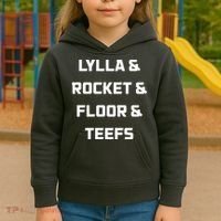 Lylla Rocket Floor And Teefs Kids Hoodie thumb 3