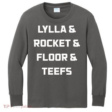 Lylla Rocket Floor And Teefs Kids Long Sleeve Shirt