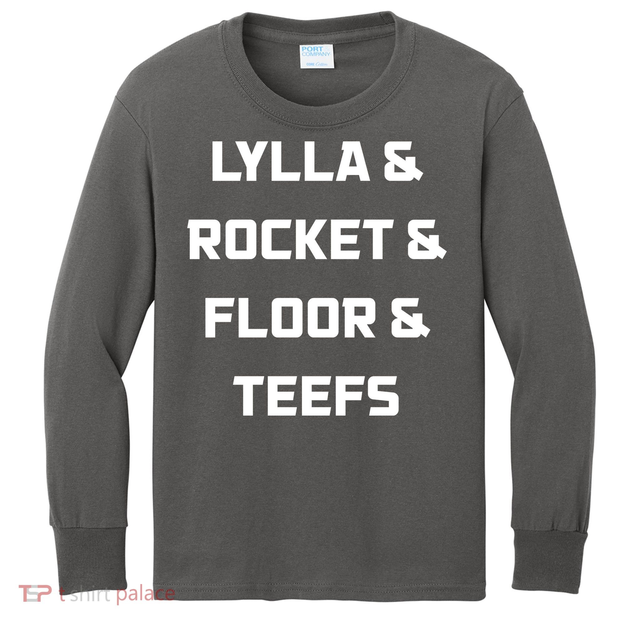 Lylla Rocket Floor And Teefs Kids Long Sleeve Shirt