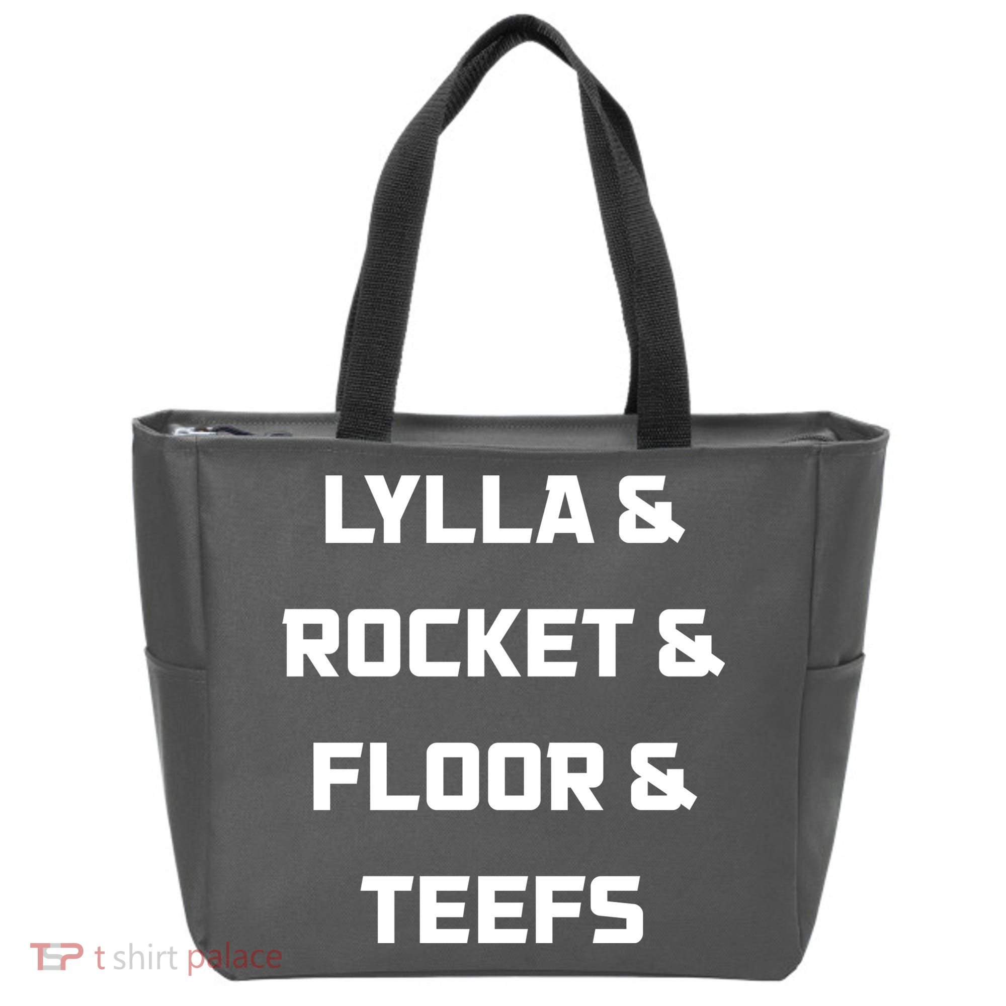 Lylla Rocket Floor And Teefs Tote Bag