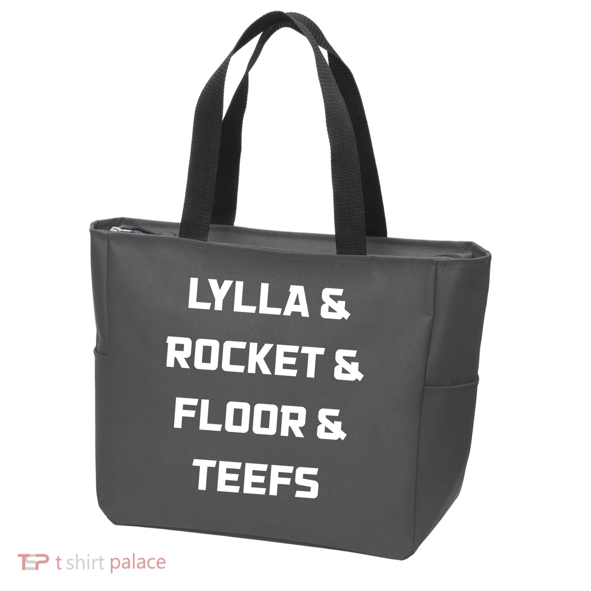 Lylla Rocket Floor And Teefs Tote Bag