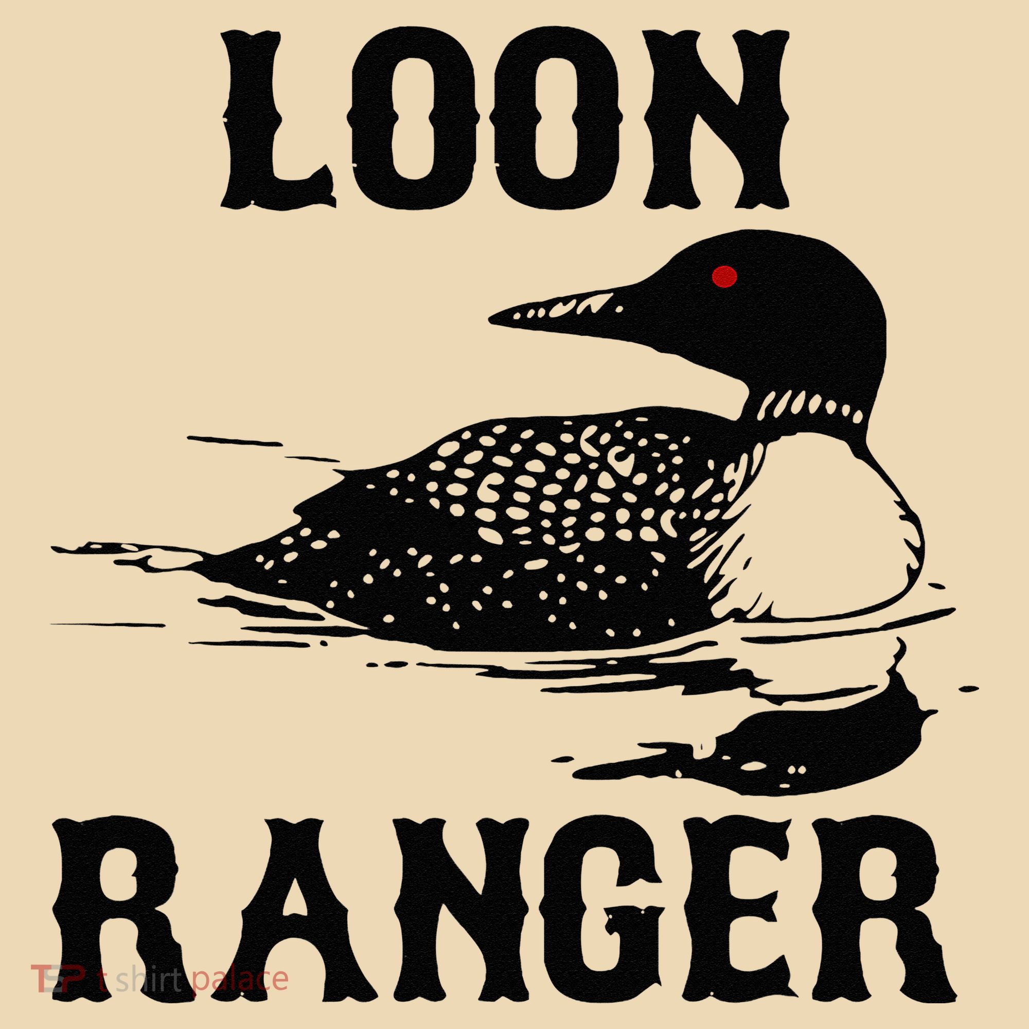 Loon Ranger Funny Common Loon Bird Watching Tote Bag