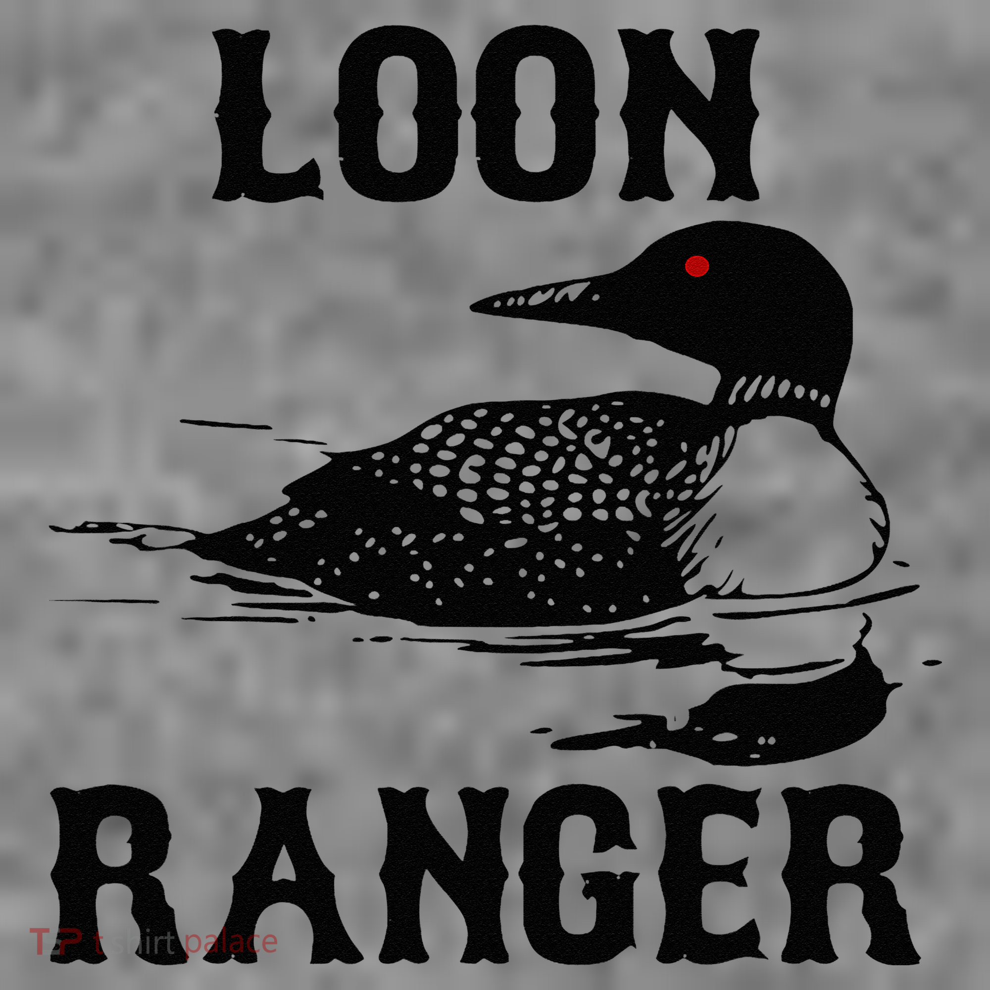 Loon Ranger Funny Common Loon Bird Watching Toddler Hoodie