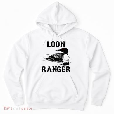 Loon Ranger Funny Common Loon Bird Watching Hoodie
