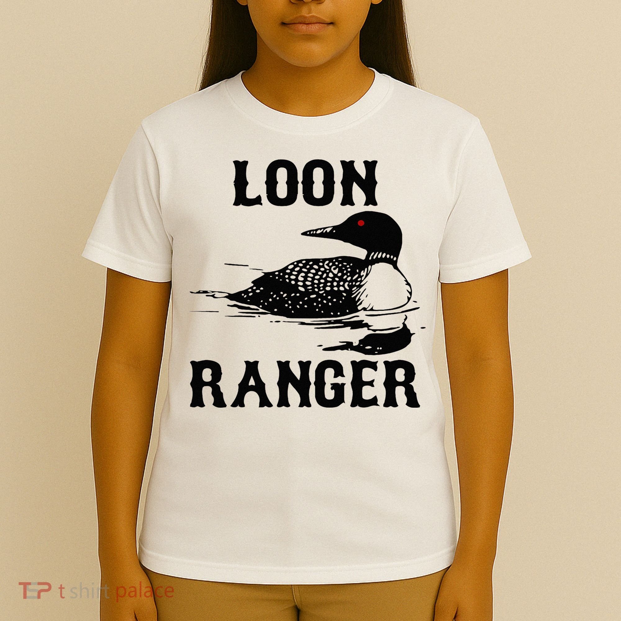 Loon Ranger Funny Common Loon Bird Watching T-Shirt