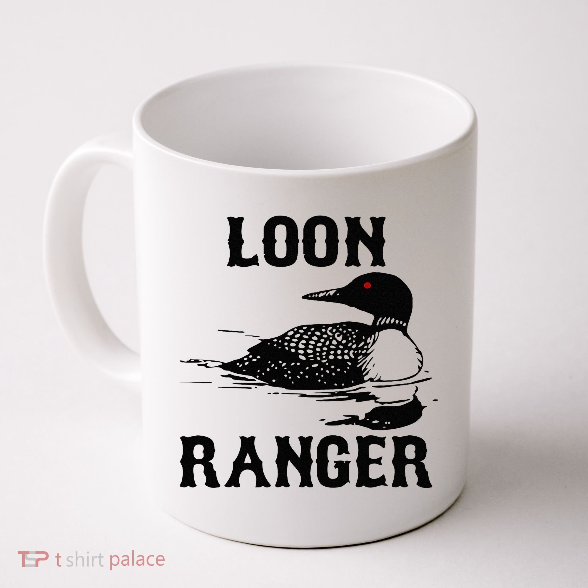 Loon Ranger Funny Common Loon Bird Watching Coffee Mug