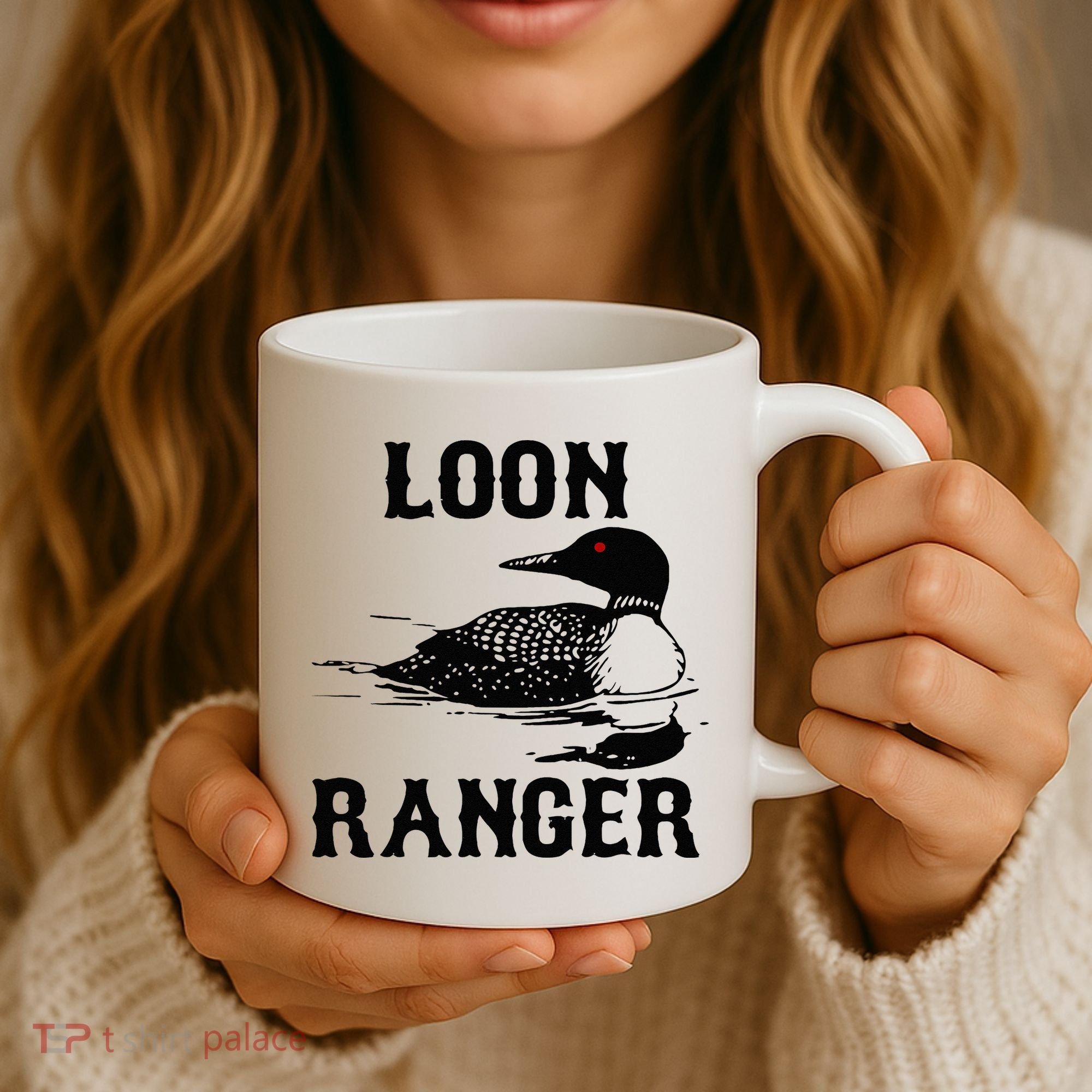 Loon Ranger Funny Common Loon Bird Watching Coffee Mug