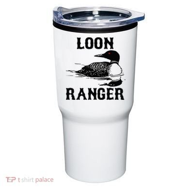 Loon Ranger Funny Common Loon Bird Watching Tumbler