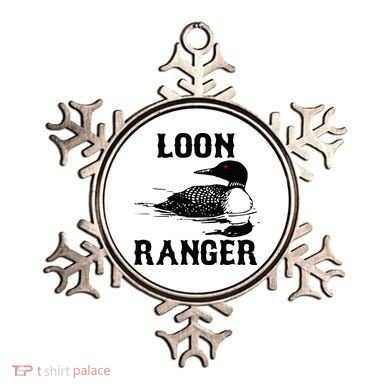 Loon Ranger Funny Common Loon Bird Watching Ornament