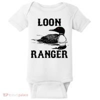 Loon Ranger Funny Common Loon Bird Watching Baby Bodysuit thumb 0