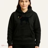 Labrador Retriever Fetch Black Lab Play Ball Hoodie thumb 5