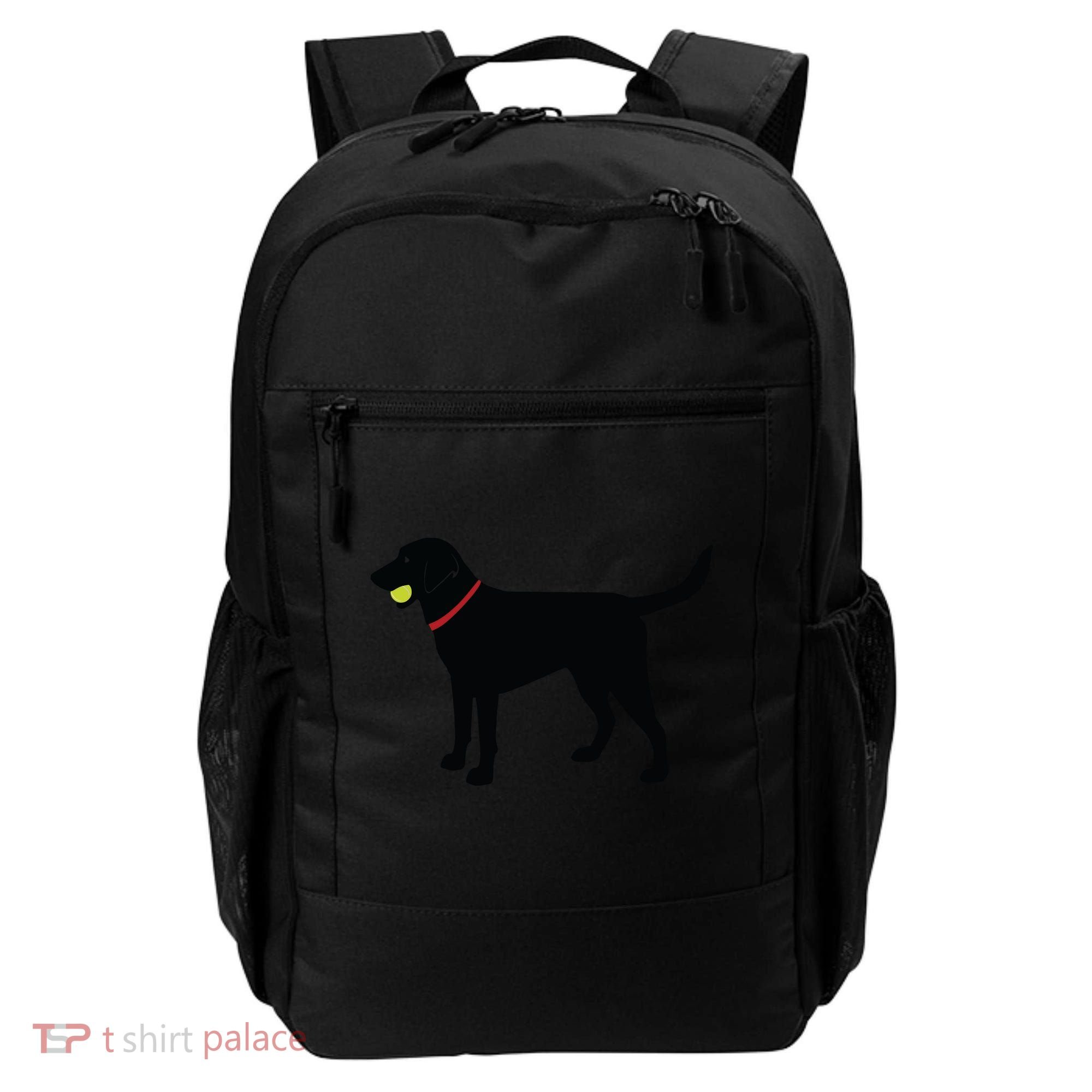 Labrador Retriever Fetch Black Lab Play Ball Backpack