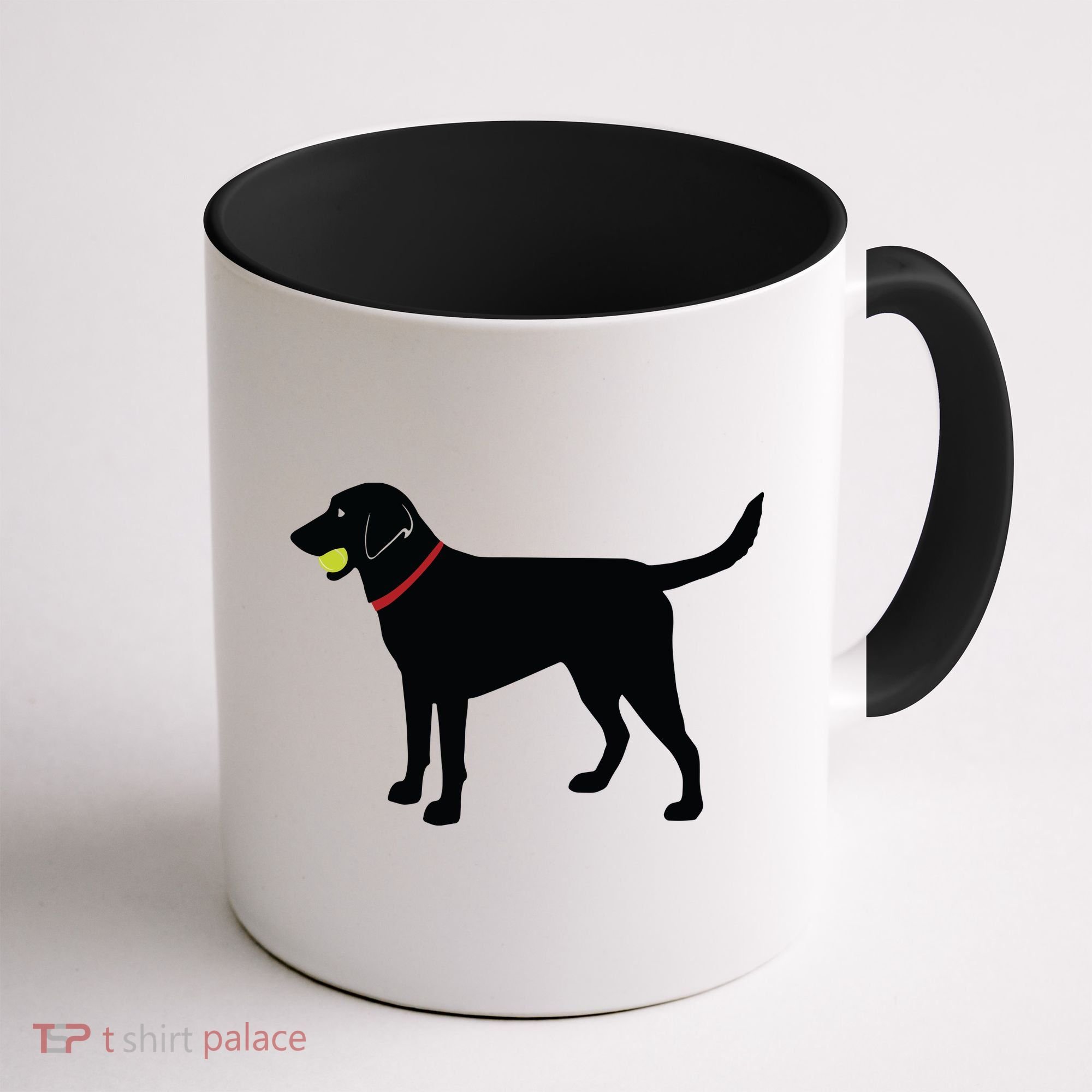 Labrador Retriever Fetch Black Lab Play Ball Coffee Mug