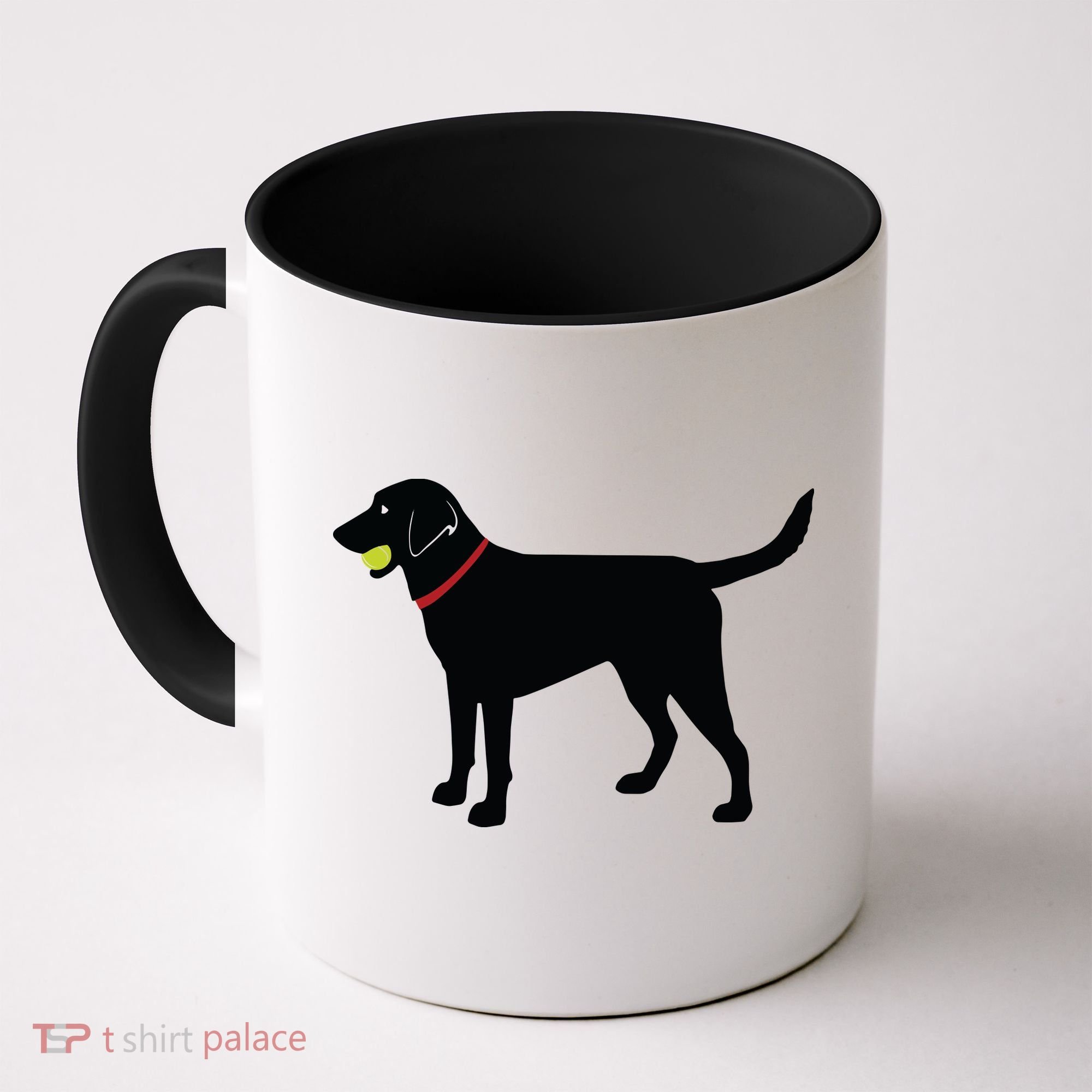 Labrador Retriever Fetch Black Lab Play Ball Coffee Mug