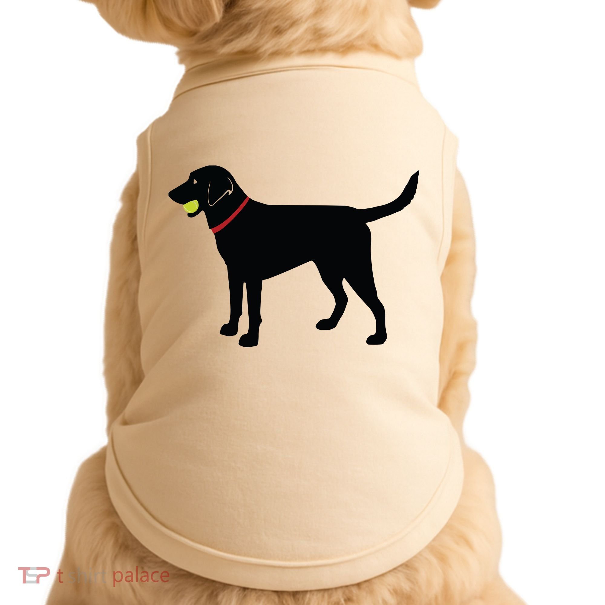 Labrador Retriever Fetch Black Lab Play Ball Doggie Tank