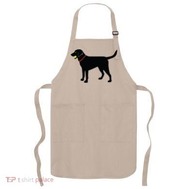 Labrador Retriever Fetch Black Lab Play Ball Apron