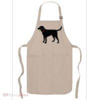 Labrador Retriever Fetch Black Lab Play Ball Apron thumb 0