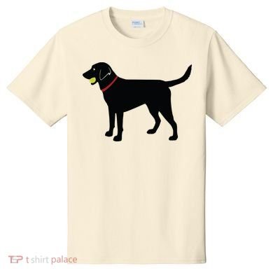 Labrador Retriever Fetch Black Lab Play Ball T-Shirt