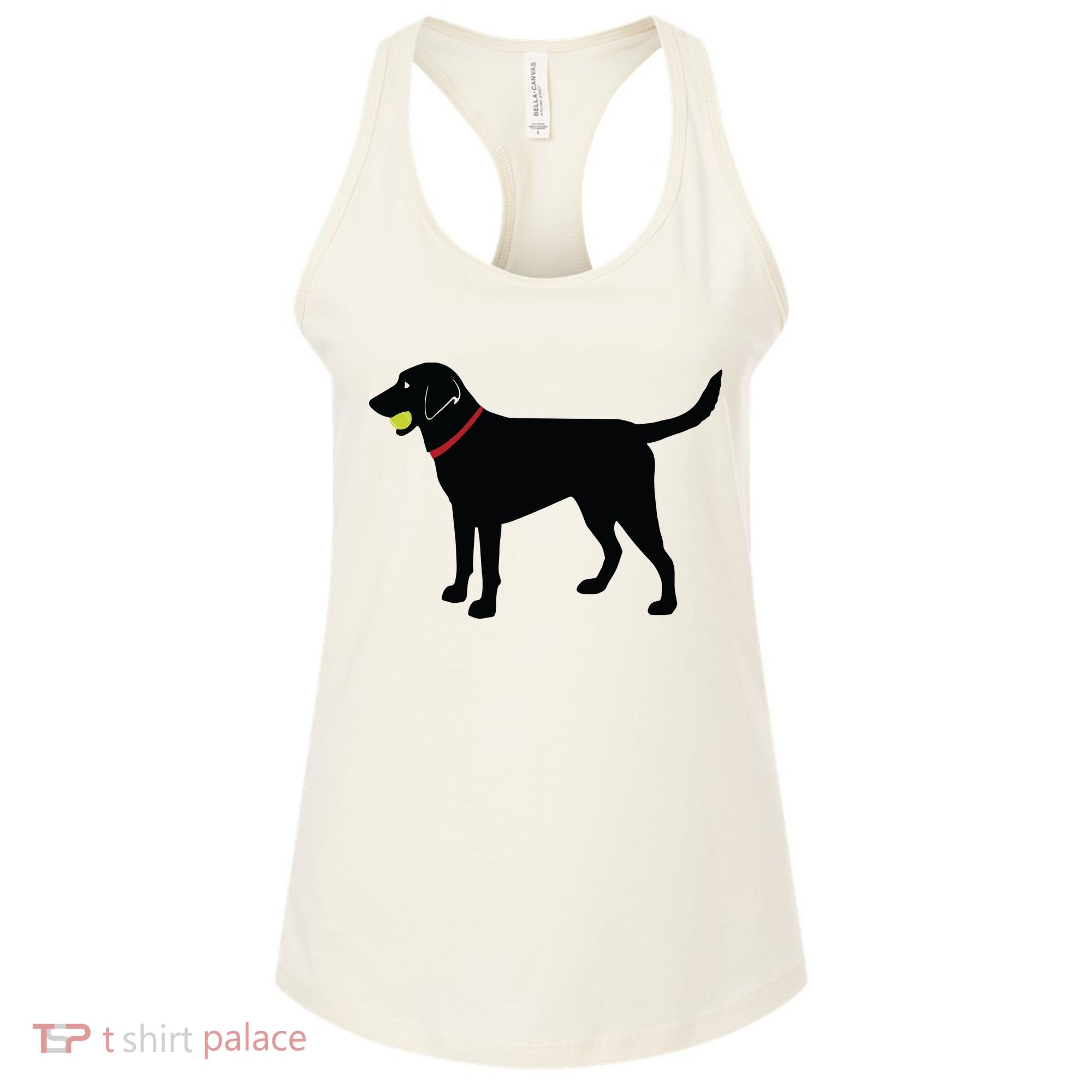Labrador Retriever Fetch Black Lab Play Ball Women's Tank Top