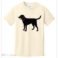 Labrador Retriever Fetch Black Lab Play Ball Kids T-Shirt thumb 0