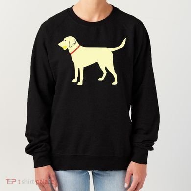 Labrador Retriever Fetch Yellow Lab Play Ball Women's Sweatshirt