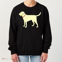 Labrador Retriever Fetch Yellow Lab Play Ball Women's Sweatshirt thumb 0