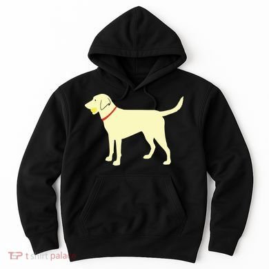 Labrador Retriever Fetch Yellow Lab Play Ball Hoodie