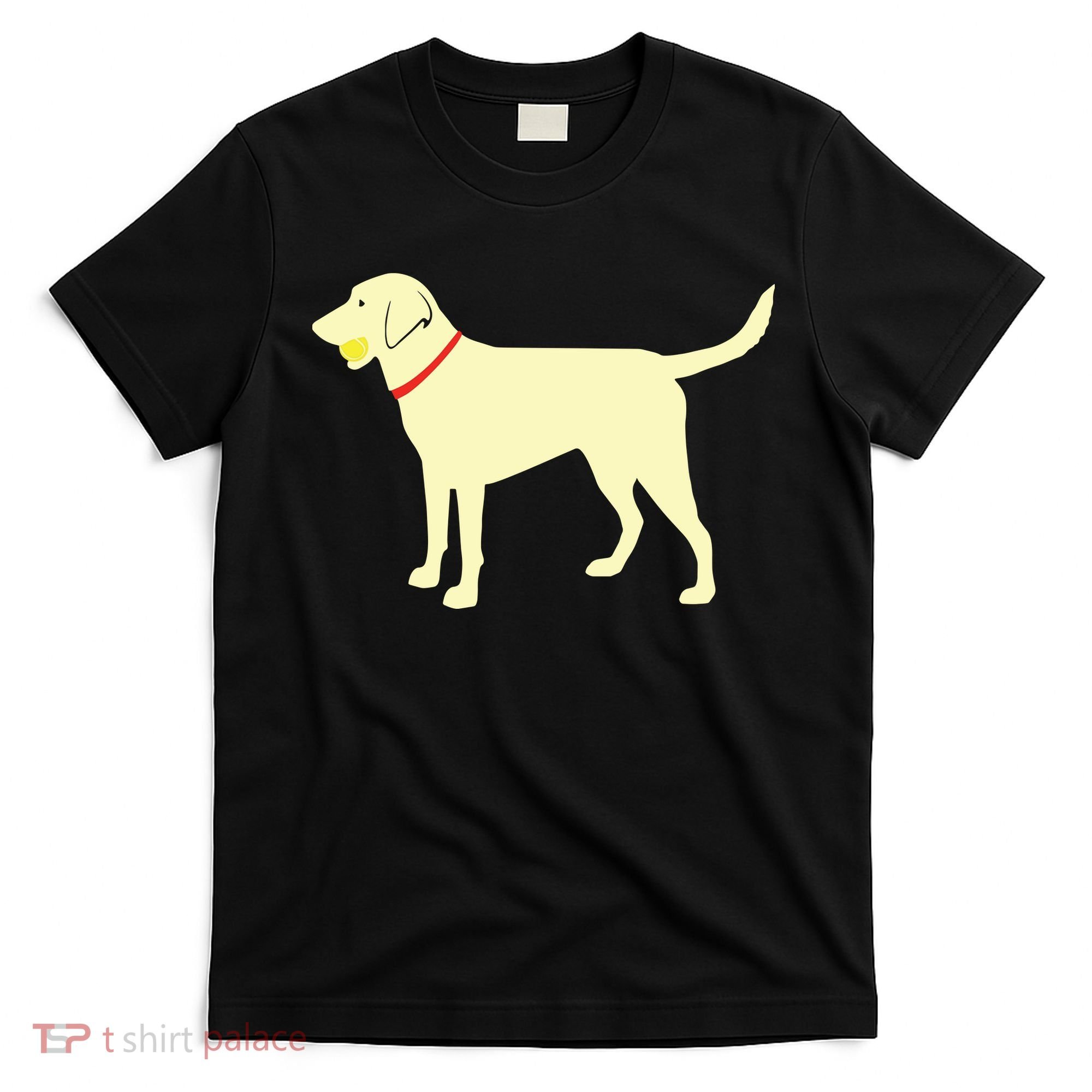 Labrador Retriever Fetch Yellow Lab Play Ball T-Shirt