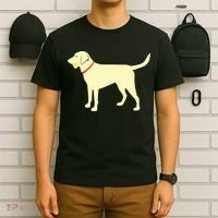 Labrador Retriever Fetch Yellow Lab Play Ball T-Shirt thumb 6