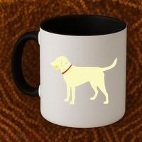 Labrador Retriever Fetch Yellow Lab Play Ball Coffee Mug thumb 2
